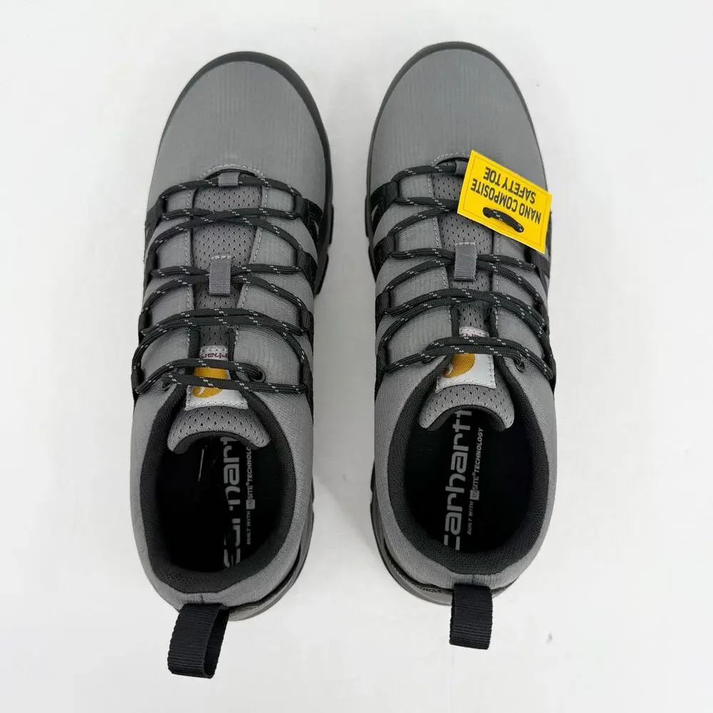Carhartt Mens Gilmore Ripstop Work Sneakers US 14 M Grey Black SR Nano Toe NIB